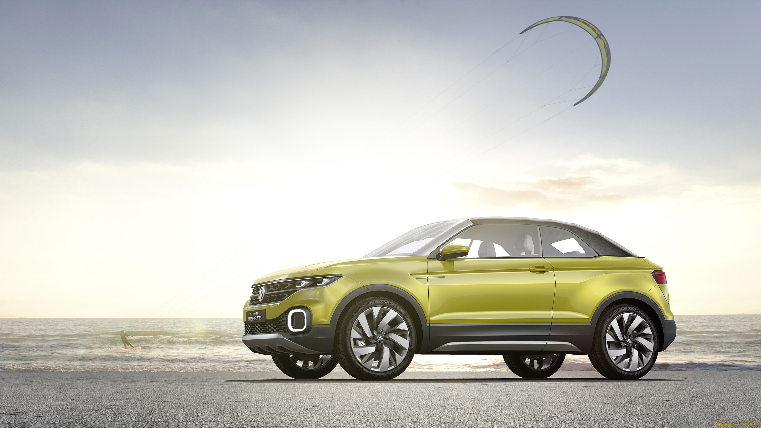 volkswagen t-cross breeze concept 2016, , volkswagen, t-cross, 2016, concept, breeze